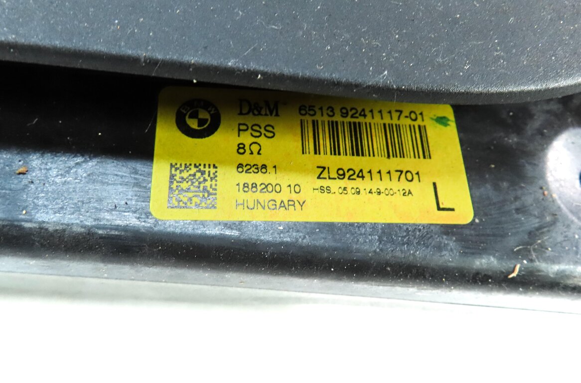 Thumbnail 12: 2015 BMW 750Li (F01) FRONT REAR LEFT RIGHT DOOR DASH DECK SPEAKER SET 14