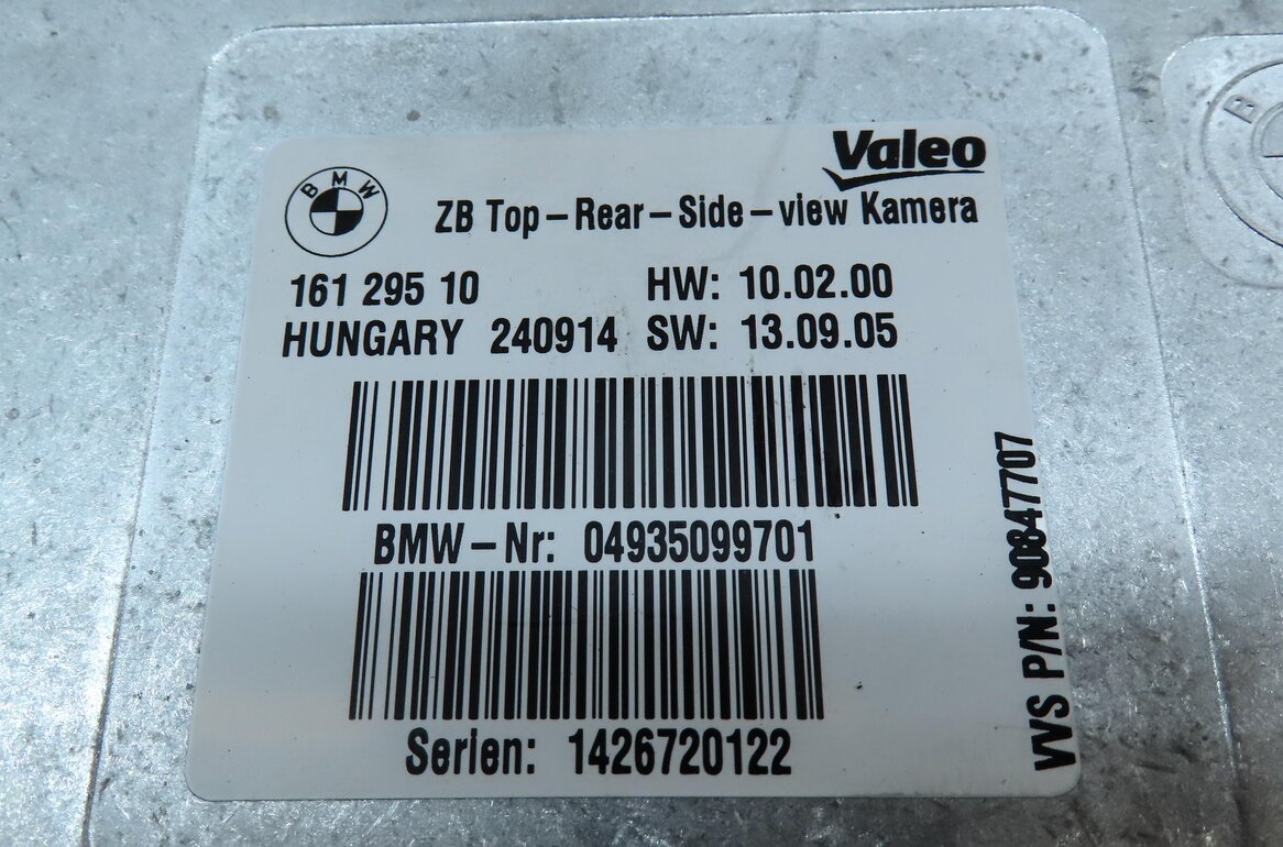Thumbnail 4: 10-17 BMW 328i 330i 335i 528i 535i 550i 650i 750i 760i - SIDE VIEW CAMERA MODULE