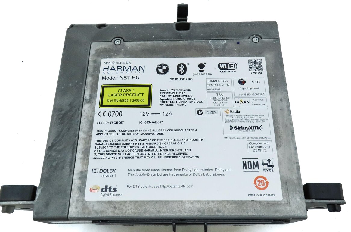 Thumbnail 5: 14-16 BMW 2 3 4 5 6 7 X3 X5 X6 (F10 F15 F22 F30 F32) AM/FM CD STEREO RECEIVER