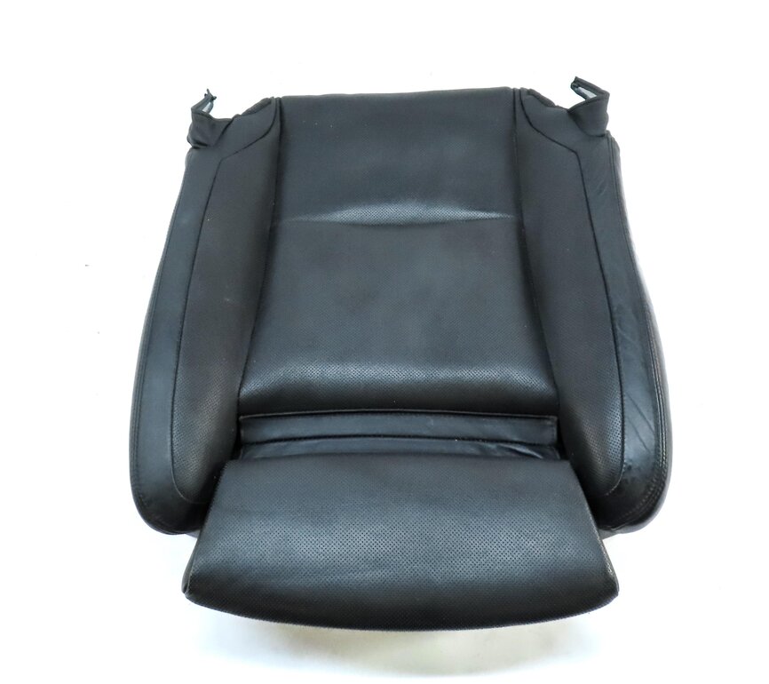 2015 BMW 750Li (F01) FRONT LEFT DRIVER LOWER HEATED VENTED SEAT CUSHION (BLACK)