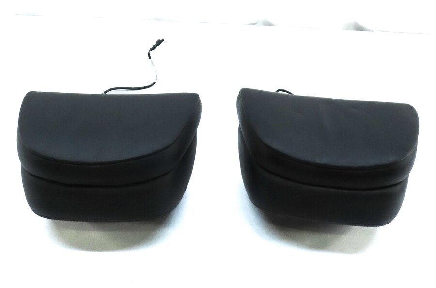 Thumbnail 4: 14-17 535iGT 550iGT F07 14-15 740 750 F01 FRONT LEFT RIGHT HEADREST SET (BLACK)
