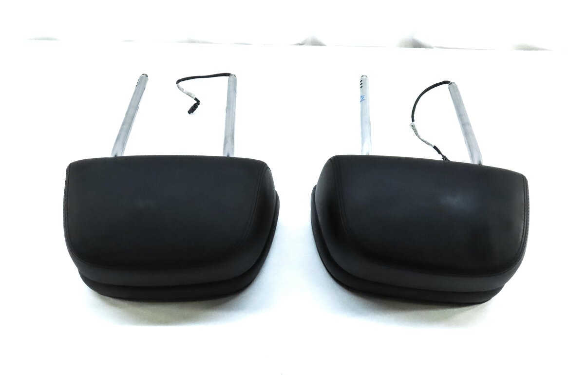 Thumbnail 5: 14-17 535iGT 550iGT F07 14-15 740 750 F01 FRONT LEFT RIGHT HEADREST SET (BLACK)