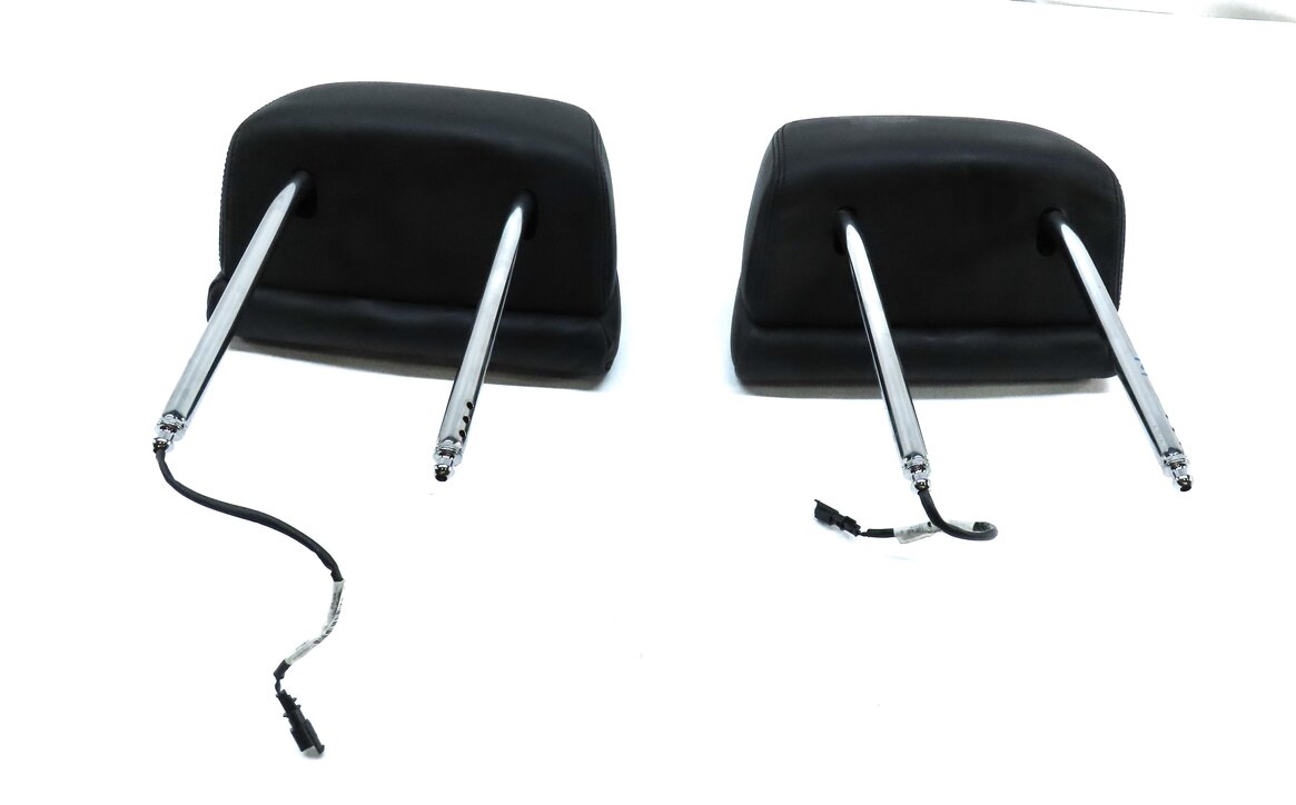 Thumbnail 6: 14-17 535iGT 550iGT F07 14-15 740 750 F01 FRONT LEFT RIGHT HEADREST SET (BLACK)