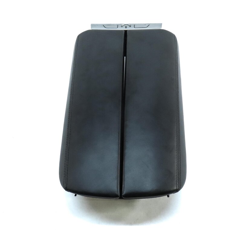 Thumbnail 2: 09-15 BMW 740i 750i 760i B7 (F01) CENTER CONSOLE ARM REST COMPARTMENT (BLACK)