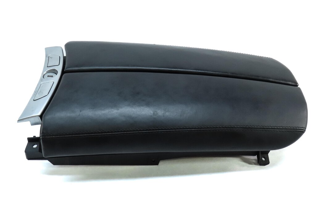 Thumbnail 4: 09-15 BMW 740i 750i 760i B7 (F01) CENTER CONSOLE ARM REST COMPARTMENT (BLACK)