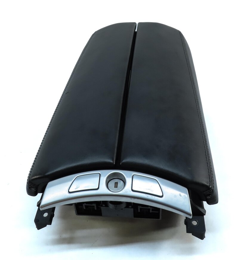 Thumbnail 5: 09-15 BMW 740i 750i 760i B7 (F01) CENTER CONSOLE ARM REST COMPARTMENT (BLACK)