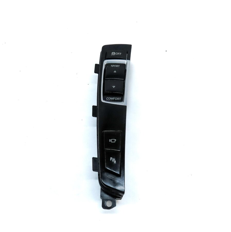 Thumbnail 2: 2015 BMW 750Li (F01) TRACTION CONTROL SWITCH BUTTON PANEL 61319201484