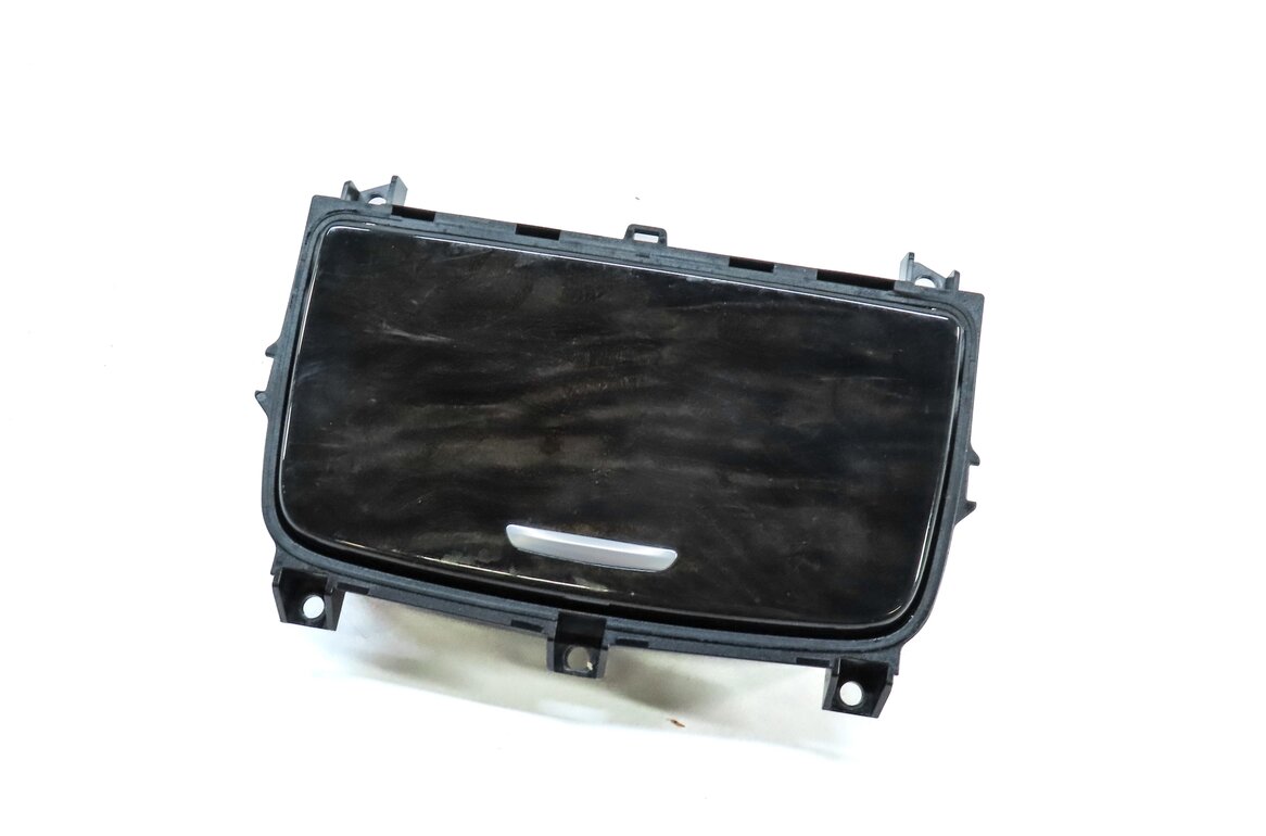 2015 BMW 750Li (F01) FRONT CENTER CONSOLE CUPHOLDER & TRIM (ANTHRACITE ASH WOOD)
