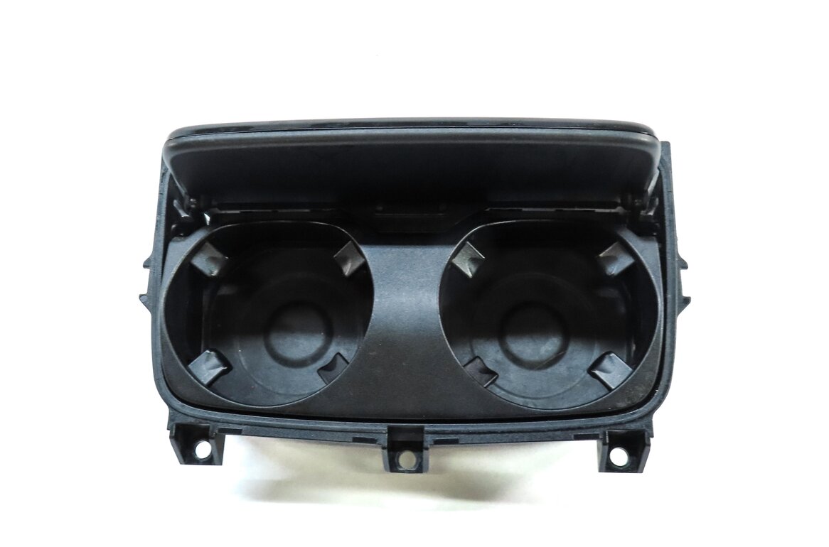 Thumbnail 7: 2015 BMW 750Li (F01) FRONT CENTER CONSOLE CUPHOLDER & TRIM (ANTHRACITE ASH WOOD)