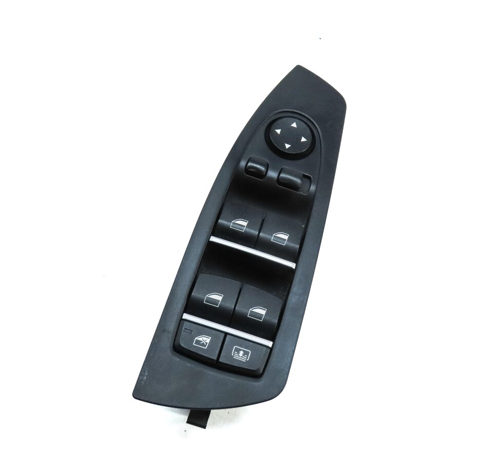 09-15 BMW 740i 750i 760i B7 (F01) DRIVER WINDOW SWITCH w/ SHADE & P-FOLD (BLACK)
