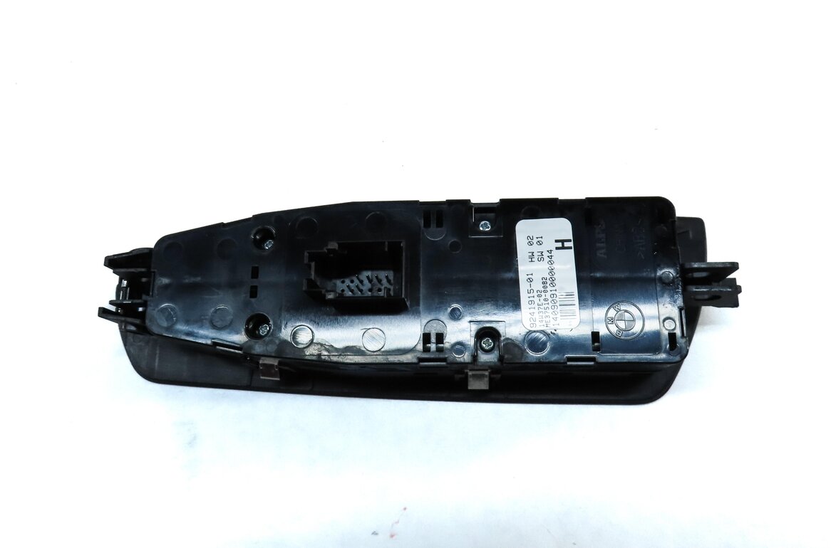 Thumbnail 5: 09-15 BMW 740i 750i 760i B7 (F01) DRIVER WINDOW SWITCH w/ SHADE & P-FOLD (BLACK)