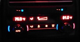 Thumbnail 2: 2015 BMW 750Li (F01) REAR CENTER CONSOLE HVAC A/C HEATER CLIMATE CONTROL PANEL