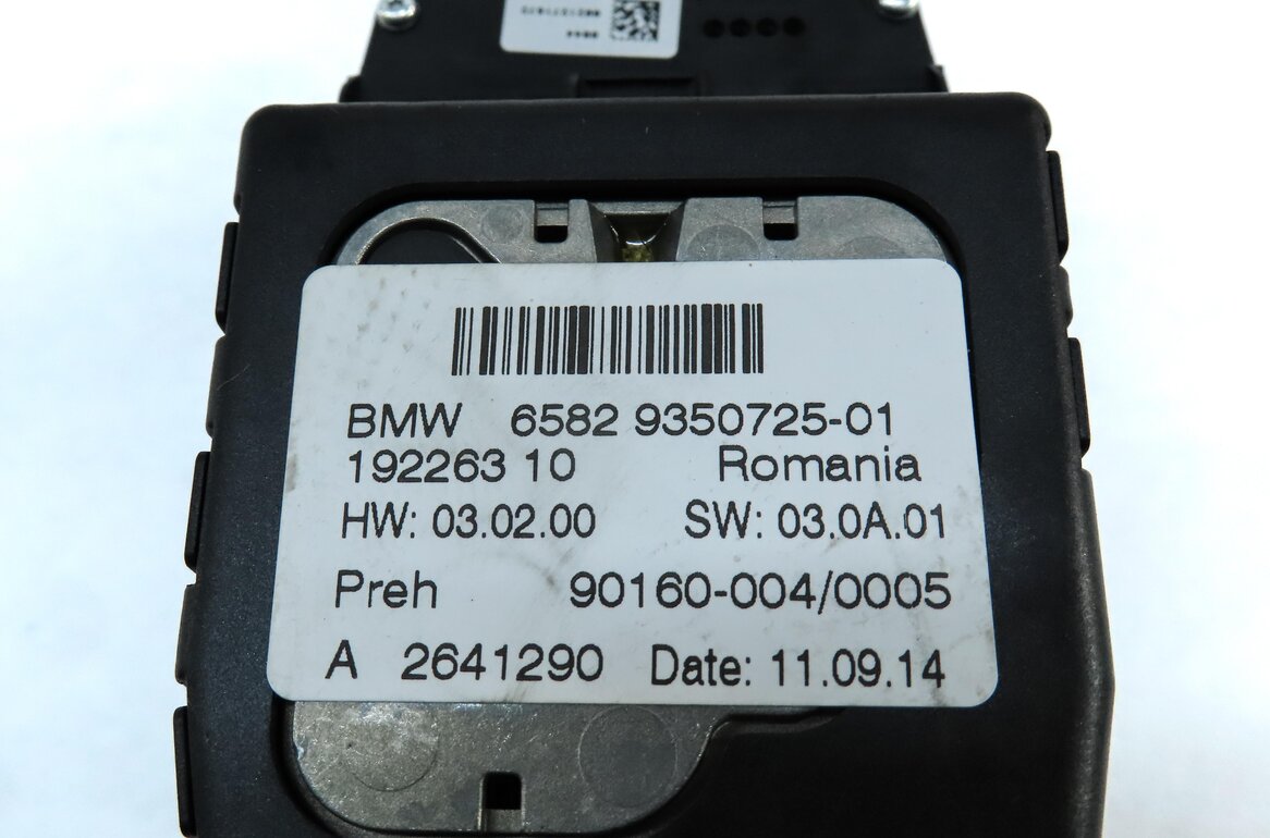 Thumbnail 6: 2015 BMW 750Li (F01) RADIO NAVIGATION iDRIVE MEDIA CONTROL KNOB (BLACK) (4 PIN)