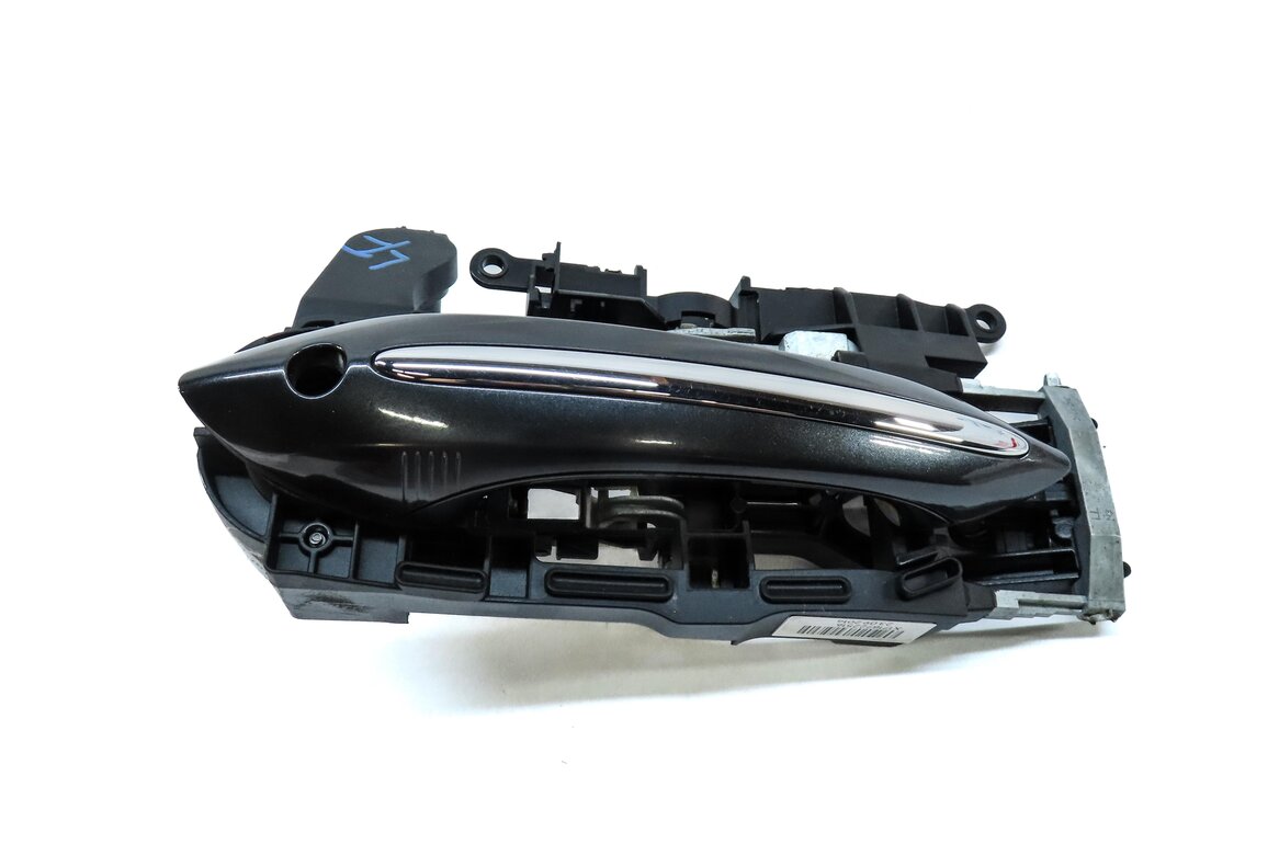 Thumbnail 2: 09-15 BMW 740i 750i 760i (F01 F02) LEFT FRONT DRIVER COMFORT DOOR HANDLE (GREY)