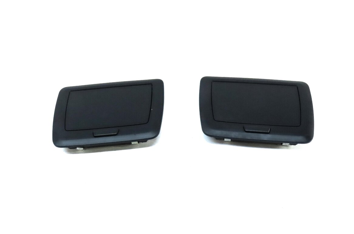 Thumbnail 2: 2015 BMW 750Li (F01) REAR LEFT & RIGHT VANITY MIRROR SET 2 (BLACK) 51447903799