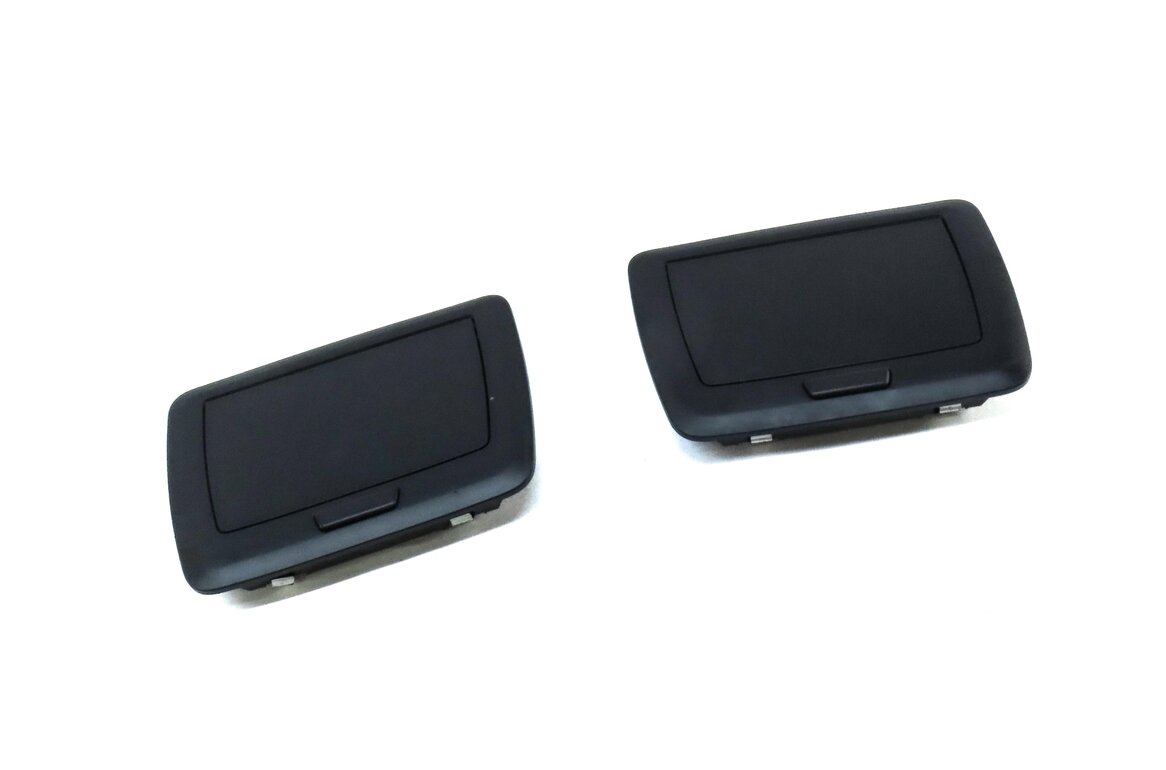 Thumbnail 3: 2015 BMW 750Li (F01) REAR LEFT & RIGHT VANITY MIRROR SET 2 (BLACK) 51447903799