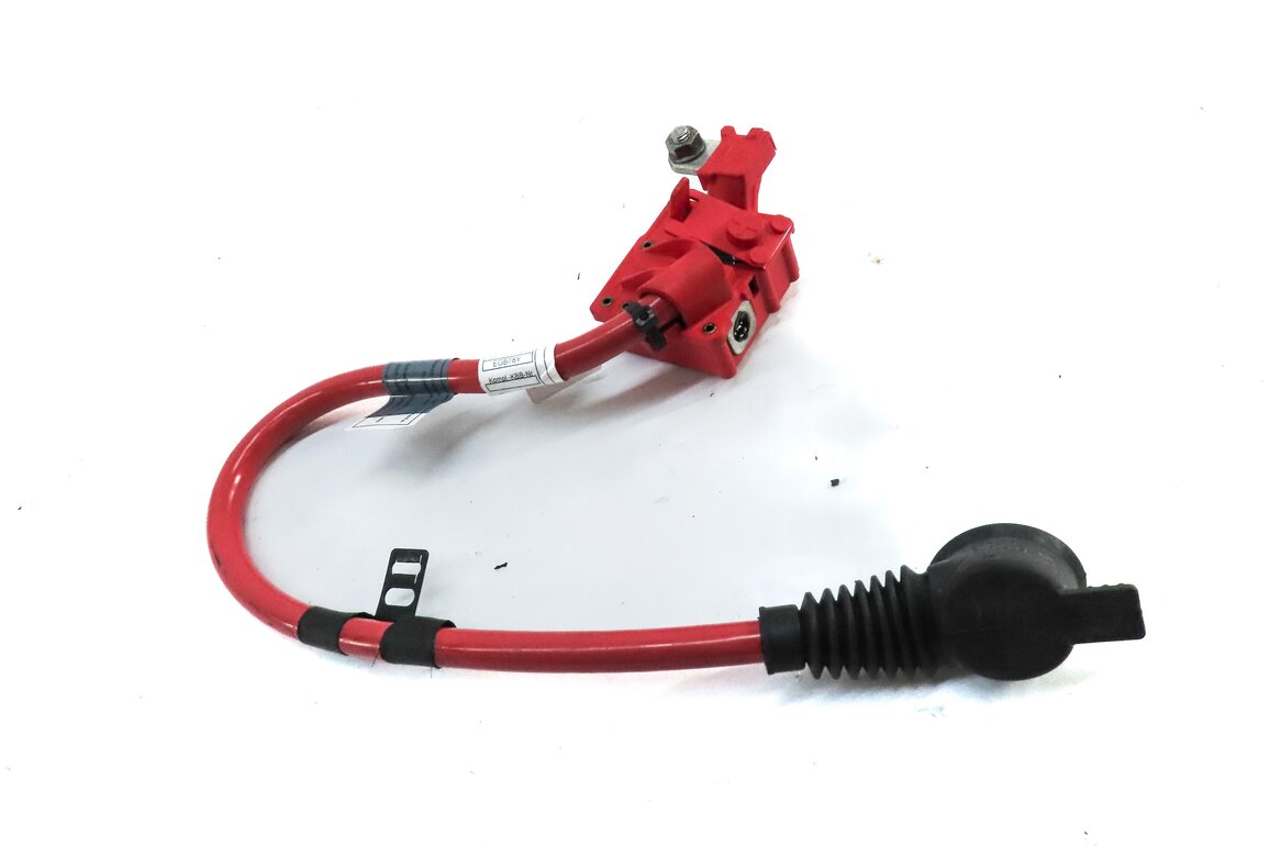 Thumbnail 3: 2015 BMW 750Li (F01) POSITIVE BATTERY CABLE w/ SAFETY BLOWOUT FUSE 61129217033