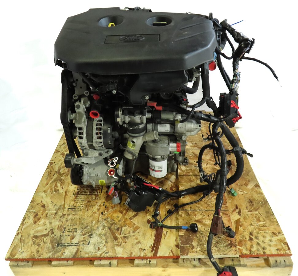Thumbnail 4: 14-17 DISCOVERY SPORT EVOQUE (L538 L550) 2.0L TURBO ENGINE ASSEMBLY TESTED VIDEO