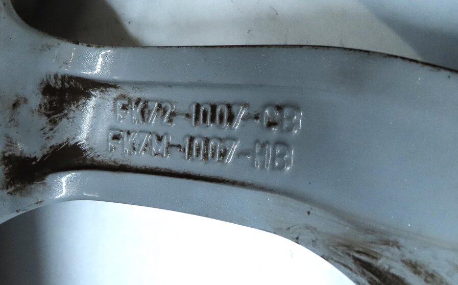 Thumbnail 15: 16-19 LAND ROVER DISCOVERY SPORT L550 18x8 INCH ANGLED V 5 SPOKE WHEEL RIM SET 4