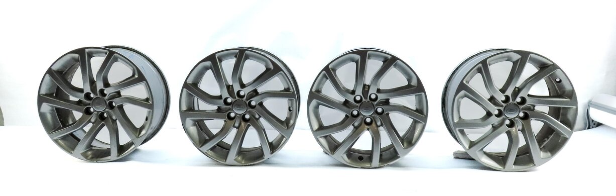 Thumbnail 18: 16-19 LAND ROVER DISCOVERY SPORT L550 18x8 INCH ANGLED V 5 SPOKE WHEEL RIM SET 4
