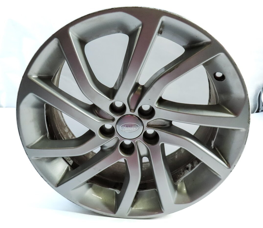Thumbnail 2: 16-19 LAND ROVER DISCOVERY SPORT L550 18x8 INCH ANGLED V 5 SPOKE WHEEL RIM SET 4