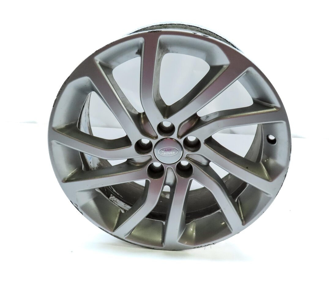 Thumbnail 4: 16-19 LAND ROVER DISCOVERY SPORT L550 18x8 INCH ANGLED V 5 SPOKE WHEEL RIM SET 4