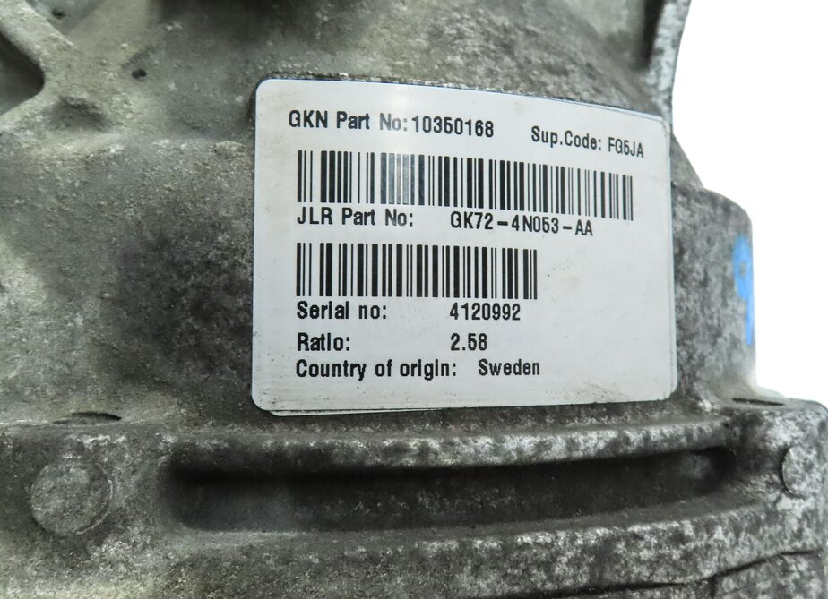 Thumbnail 6: 16-19 JAGUAR E-PACE / LAND ROVER DISCOVERY SPORT (L550) REAR DIFFERENTIAL GEAR