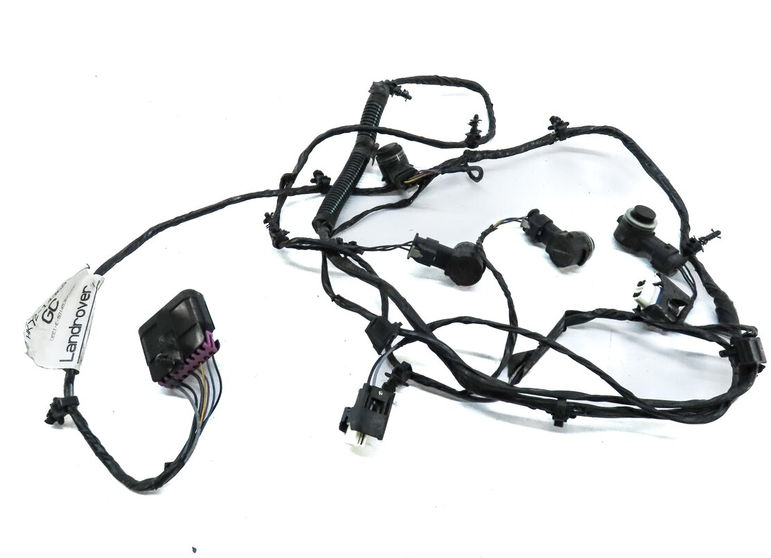 Thumbnail 4: 2017 DISCOVERY SPORT L550 FRONT PARK ASSIST PDC SENSOR SET4 (BLACK) & HARNESS