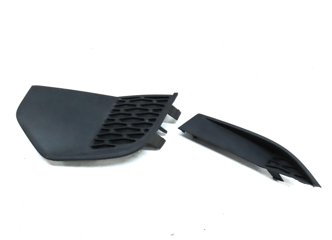 2017 ROVER DISCOVERY SPORT L550 FRONT LEFT BUMPER FOG LIGHT GRILL TRIM SET BLACK