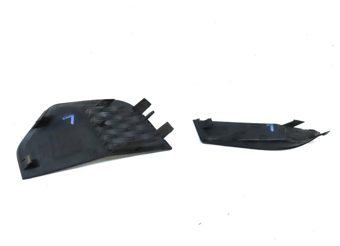Thumbnail 4: 2017 ROVER DISCOVERY SPORT L550 FRONT LEFT BUMPER FOG LIGHT GRILL TRIM SET BLACK
