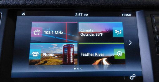 Thumbnail 3: 15-19 LAND ROVER DISCOVERY SPORT (L550) NAVIGATION DISPLAY SCREEN TRIM & BUTTONS