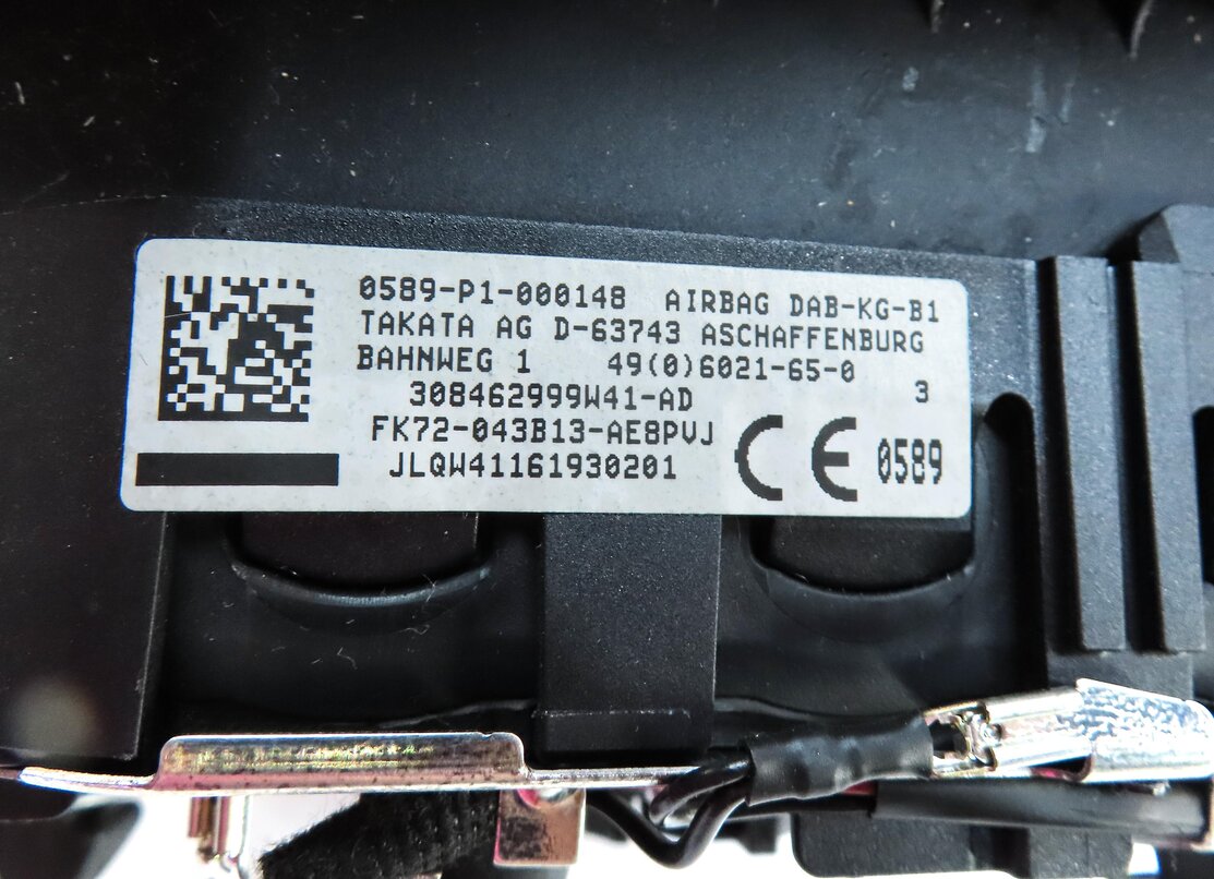 Thumbnail 6: 2015-2017 LAND ROVER DISCOVERY SPORT (L550) DRIVER STEERING WHEEL AIRBAG AIR BAG