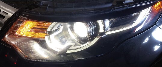 Thumbnail 2: 15-19 LAND ROVER DISCOVERY SPORT (L550) LEFT - XENON HID HEADLIGHT LIGHT LAMP