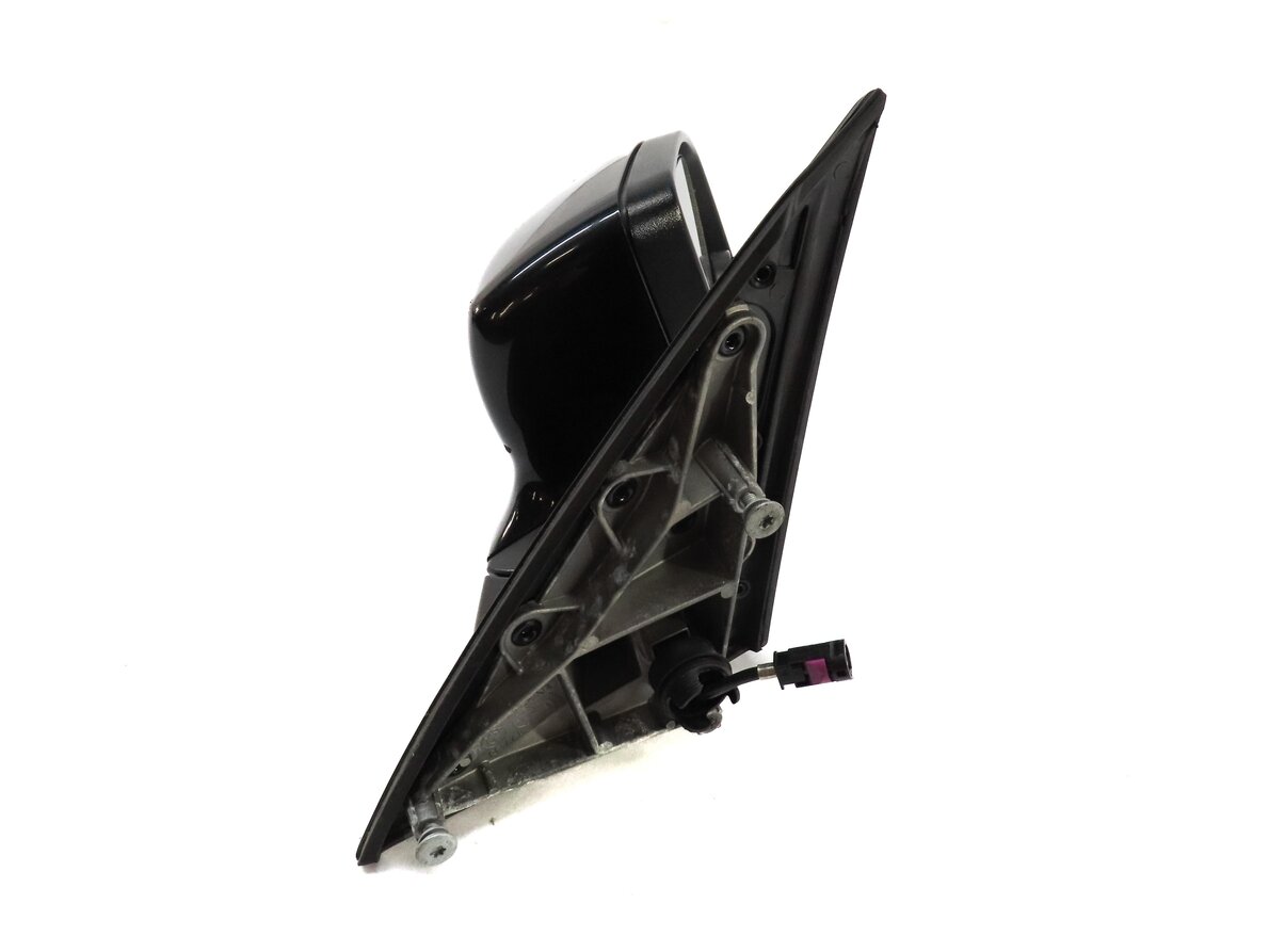 Thumbnail 5: 10-13 BMW X5M ///M (E70) RIGHT PASSENGER PFOLD HEATED CAMERA DOOR MIRROR (BLACK)
