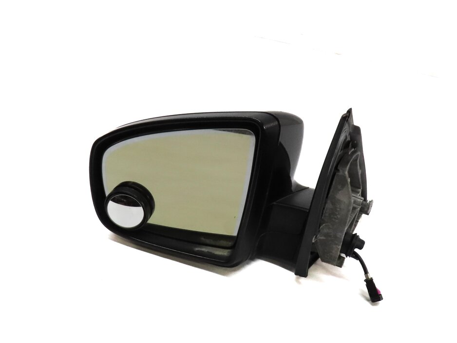 10-13 BMW X5M ///M (E70) LEFT DRIVER P-FOLD HEATED CAMERA DOOR MIRROR (BLACK)