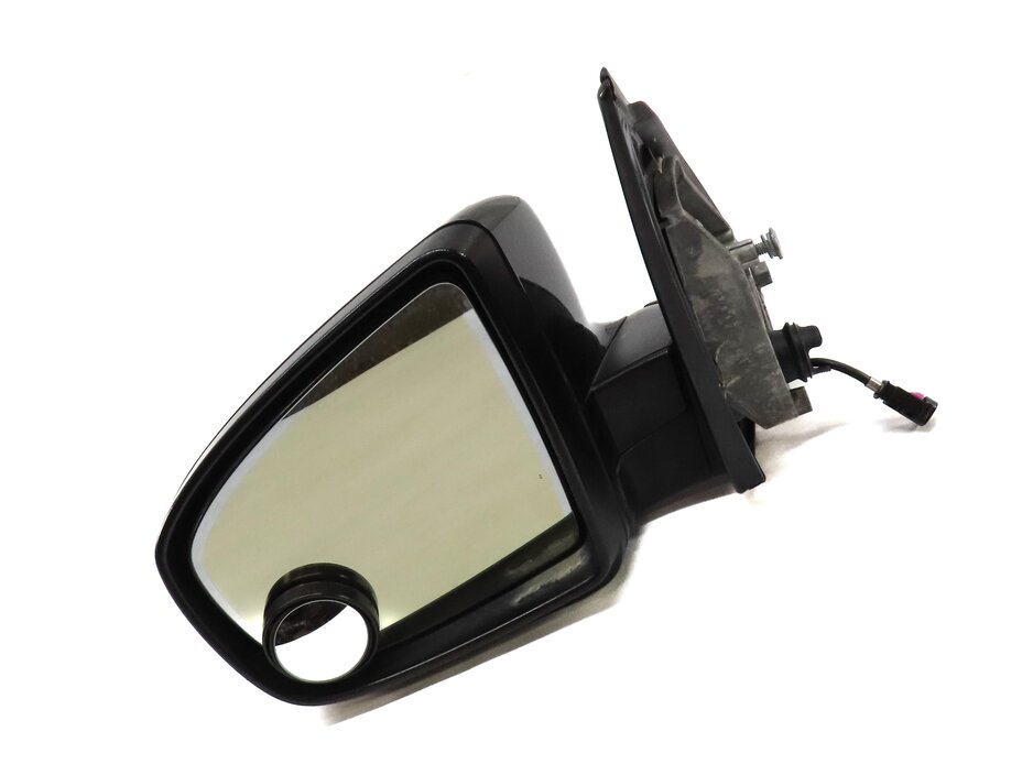 Thumbnail 4: 10-13 BMW X5M ///M (E70) LEFT DRIVER P-FOLD HEATED CAMERA DOOR MIRROR (BLACK)