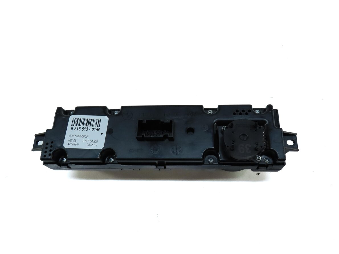 Thumbnail 5: 2013 BMW X5 M X5M ///M (E70) REAR HVAC A/C HEATER CLIMATE CONTROL PANEL 9215515