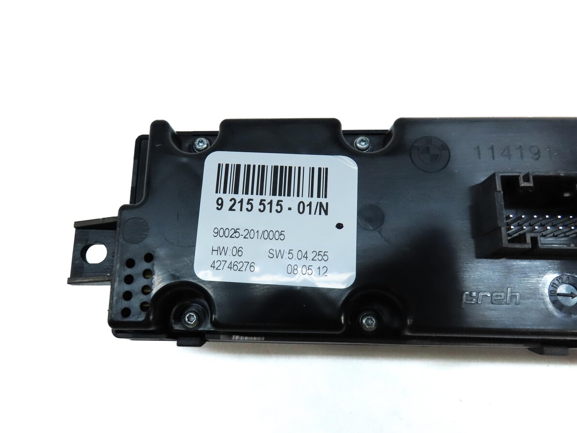 Thumbnail 6: 2013 BMW X5 M X5M ///M (E70) REAR HVAC A/C HEATER CLIMATE CONTROL PANEL 9215515