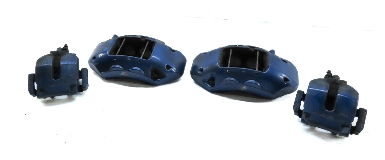 2010-2014 BMW X5M X6M (E70 E71) FRONT & REAR BREMBO BRAKE CALIPER SET-4