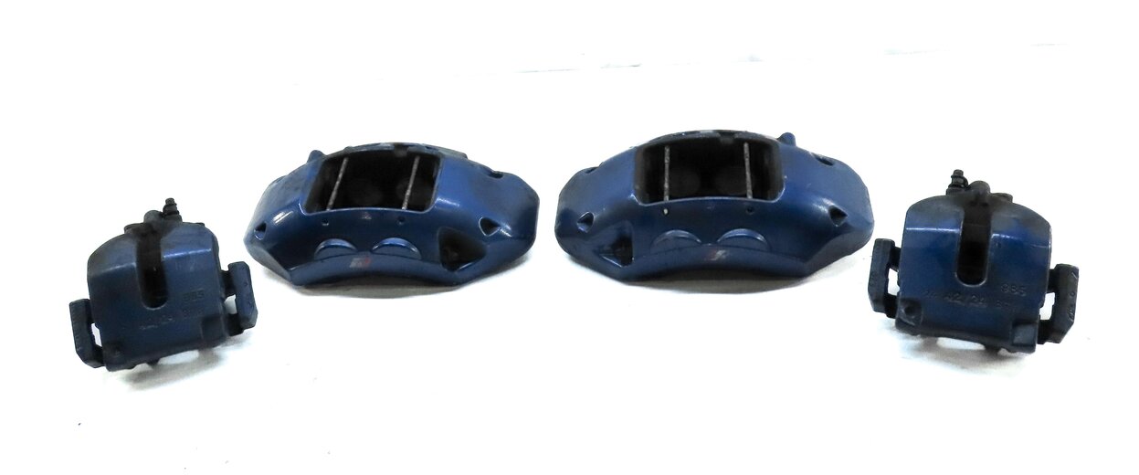 Thumbnail 2: 2010-2014 BMW X5M X6M (E70 E71) FRONT & REAR BREMBO BRAKE CALIPER SET-4