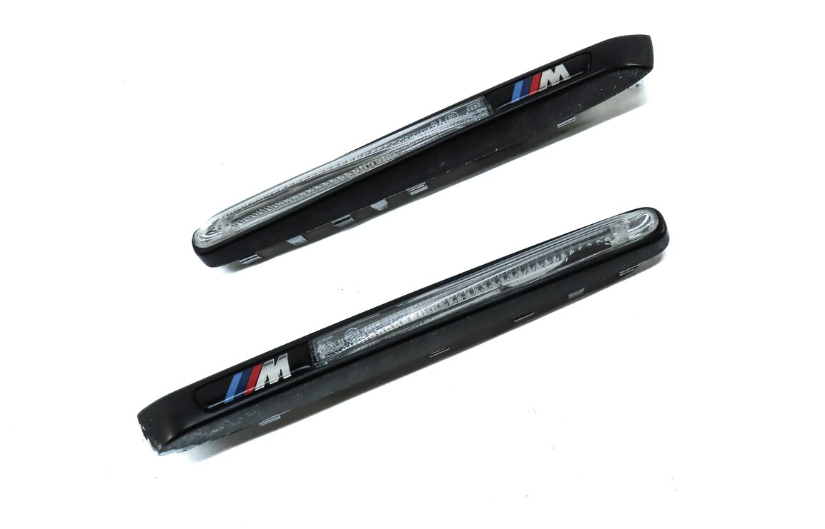 Thumbnail 4: 10-13 BMW X5M ///M (E70) FRONT LEFT & RIGHT FENDER SIGNAL MARKER LIGHT LAMP SET2