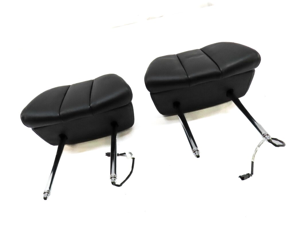 Thumbnail 3: 2013 BMW X5M (E70) FRONT LEFT & RIGHT HEADREST SET M SPORT ///M EMBOSSED (BLACK)