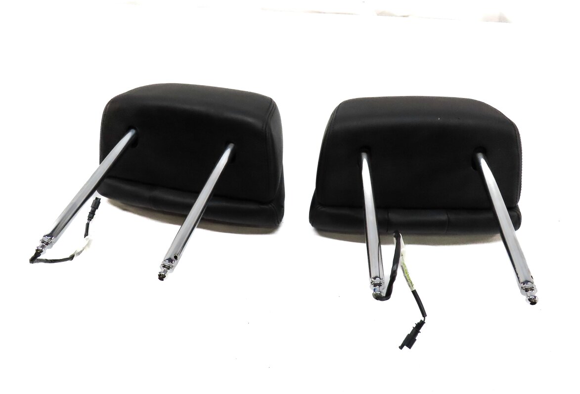 Thumbnail 6: 2013 BMW X5M (E70) FRONT LEFT & RIGHT HEADREST SET M SPORT ///M EMBOSSED (BLACK)