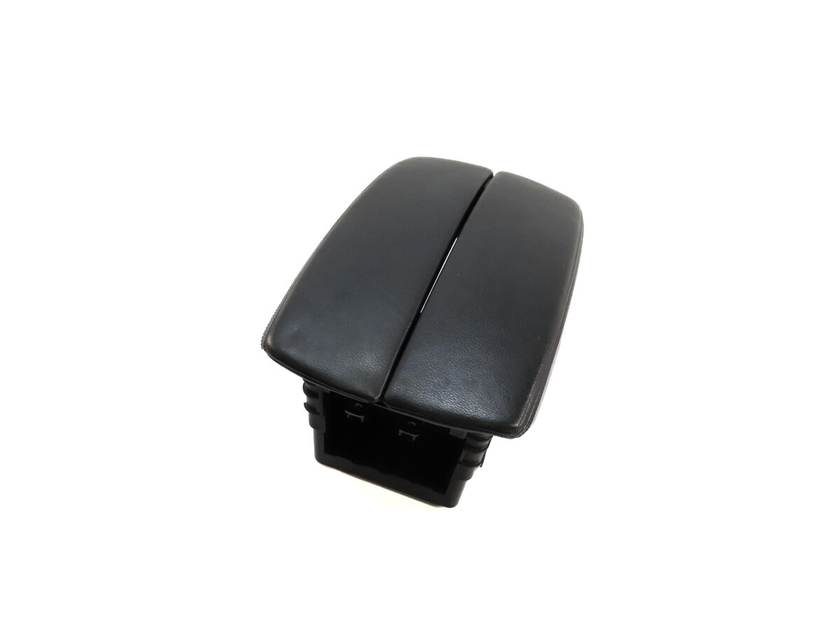 2010-2013 BMW X5 X5M (E70) FRONT CENTER CONSOLE STORAGE BOX ARM REST (BLACK)