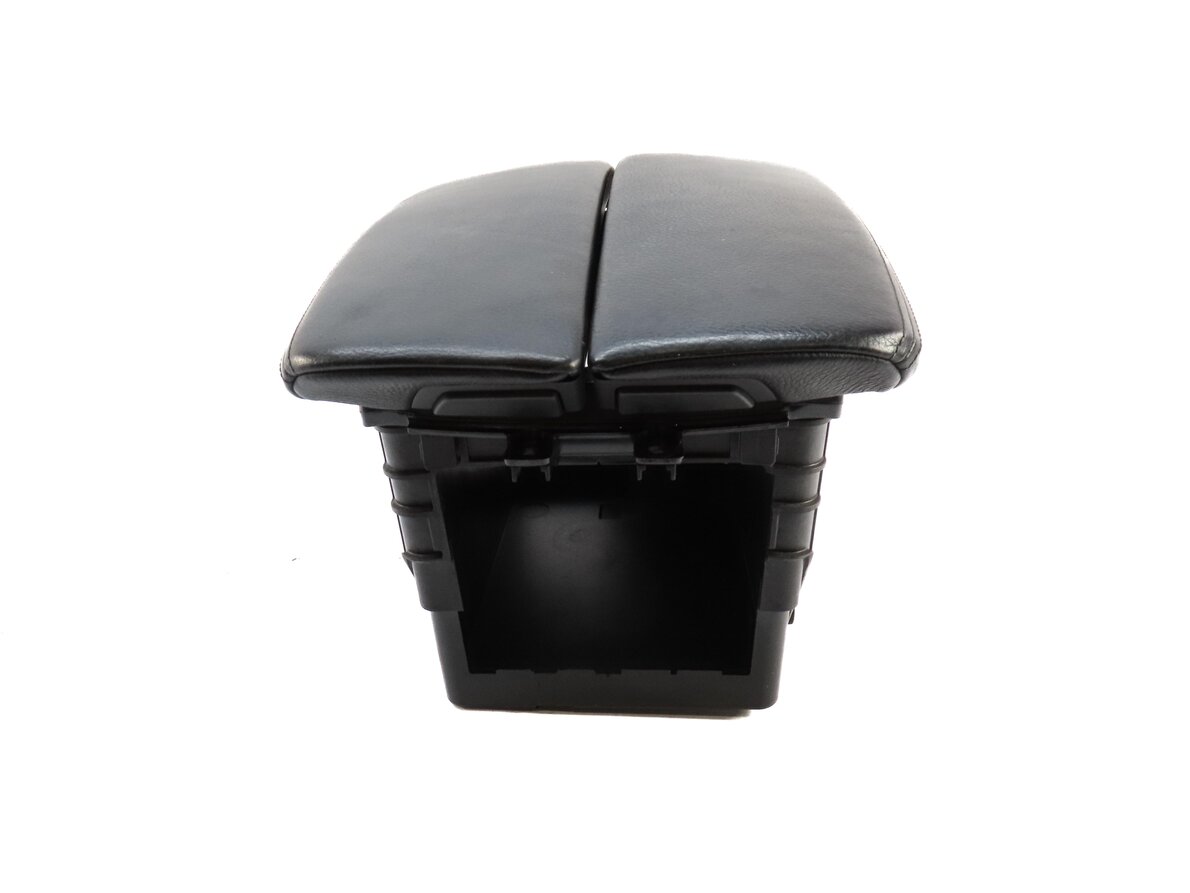 Thumbnail 4: 2010-2013 BMW X5 X5M (E70) FRONT CENTER CONSOLE STORAGE BOX ARM REST (BLACK)