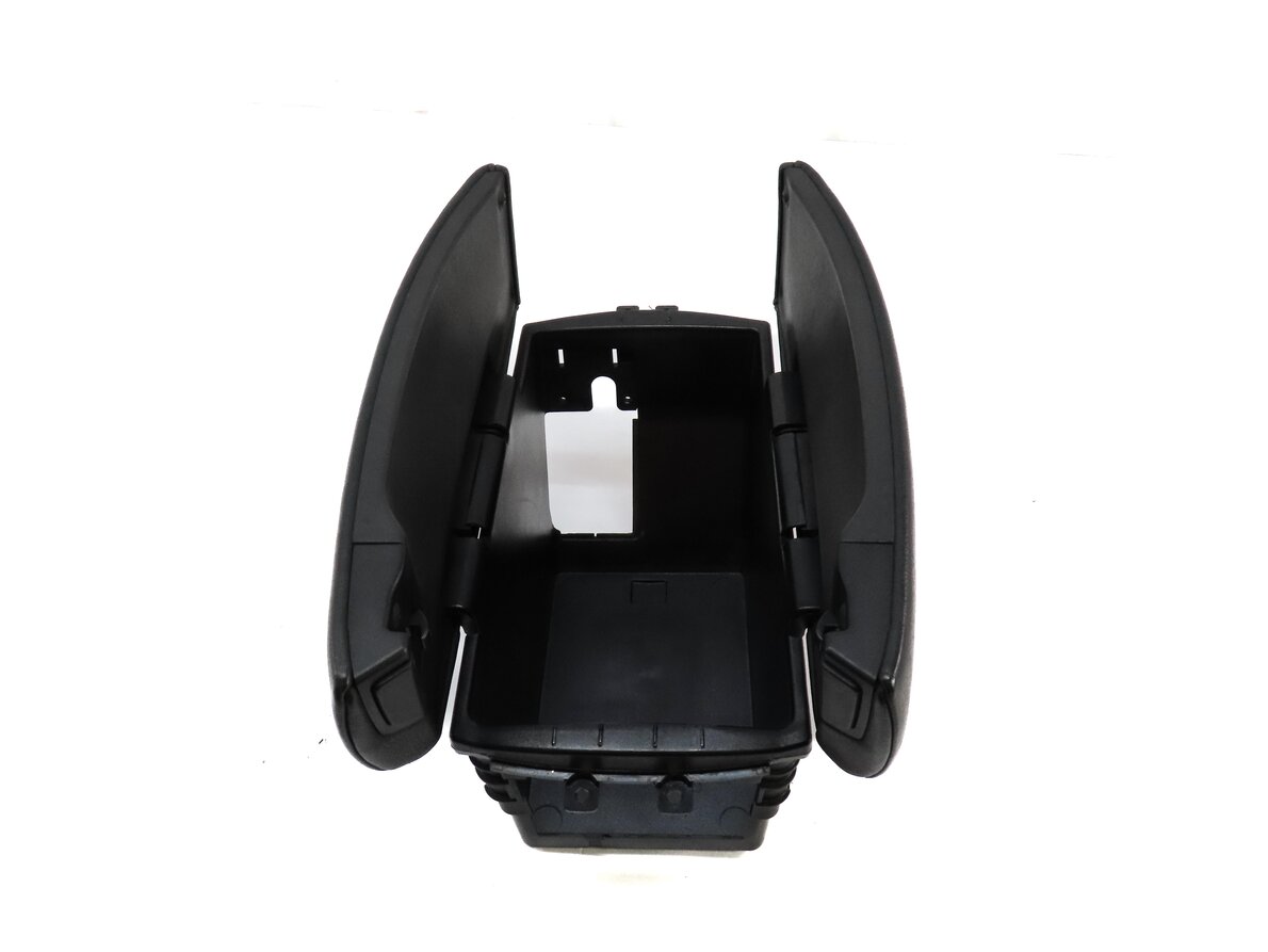 Thumbnail 8: 2010-2013 BMW X5 X5M (E70) FRONT CENTER CONSOLE STORAGE BOX ARM REST (BLACK)