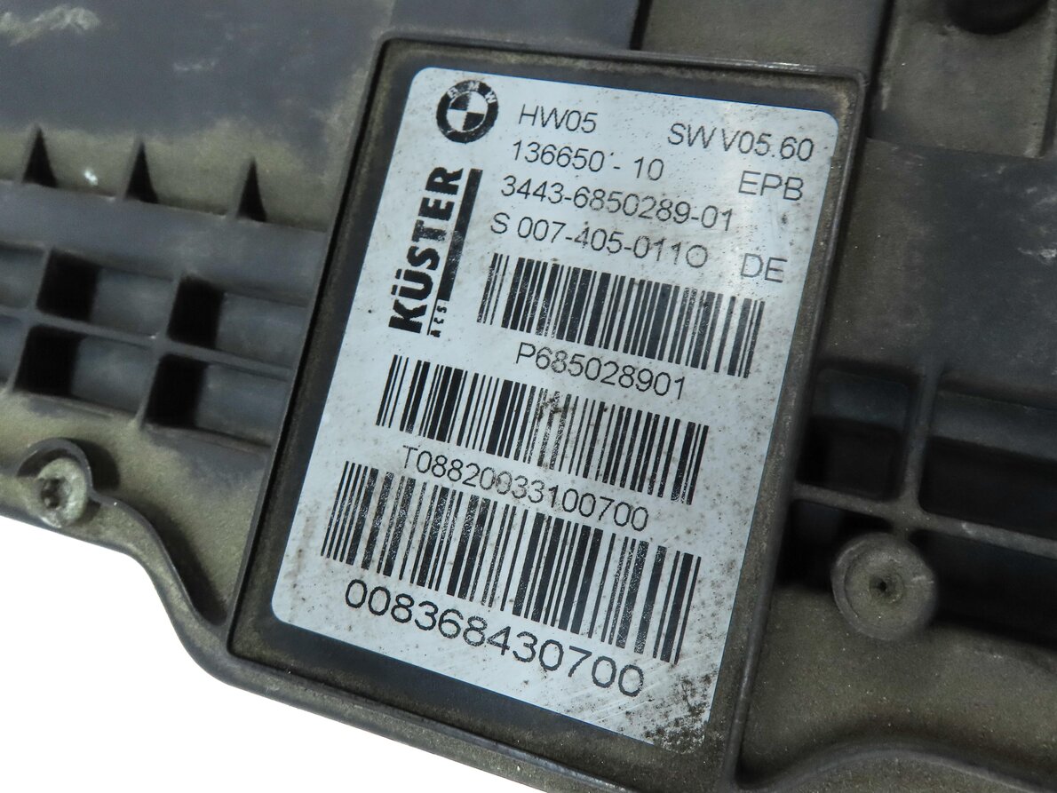 Thumbnail 8: 2013 BMW X5M ///M (E70) EMERGENCY HILL PARKING E-BRAKE ACTUATOR w/ CABLES