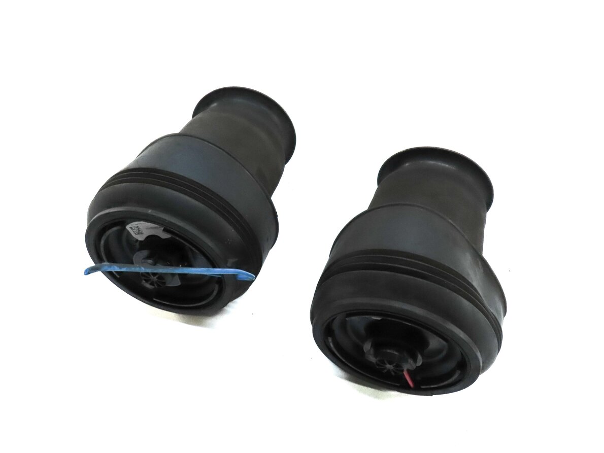 10-14 BMW X5M X6M ///M (E70 E71) REAR LEFT & RIGHT SUSPENSION AIR SPRING SET 2