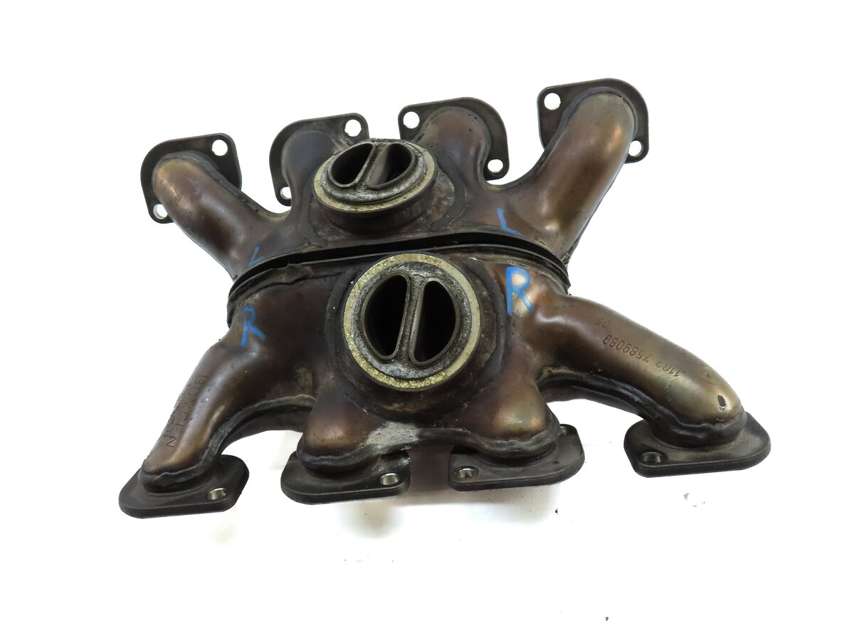 Thumbnail 2: 2010-2014 BMW X5M X6M (E70 E71) 4.4L S63 ENGINE - EXHAUST MANIFOLD HEADER PIPE