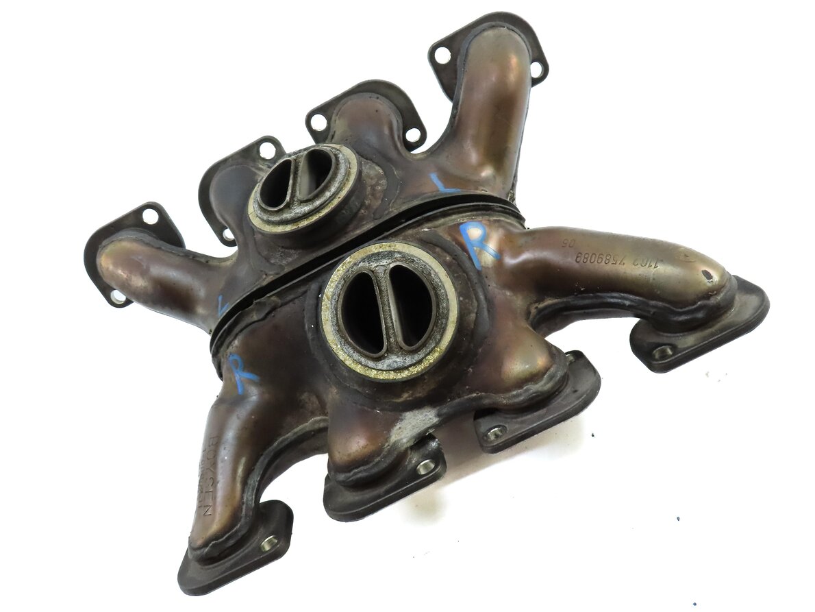 Thumbnail 3: 2010-2014 BMW X5M X6M (E70 E71) 4.4L S63 ENGINE - EXHAUST MANIFOLD HEADER PIPE